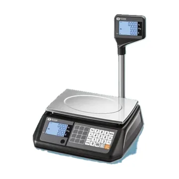 Elicom S300LM, Preisrechnungswaage mit Hochanzeige, geeicht
